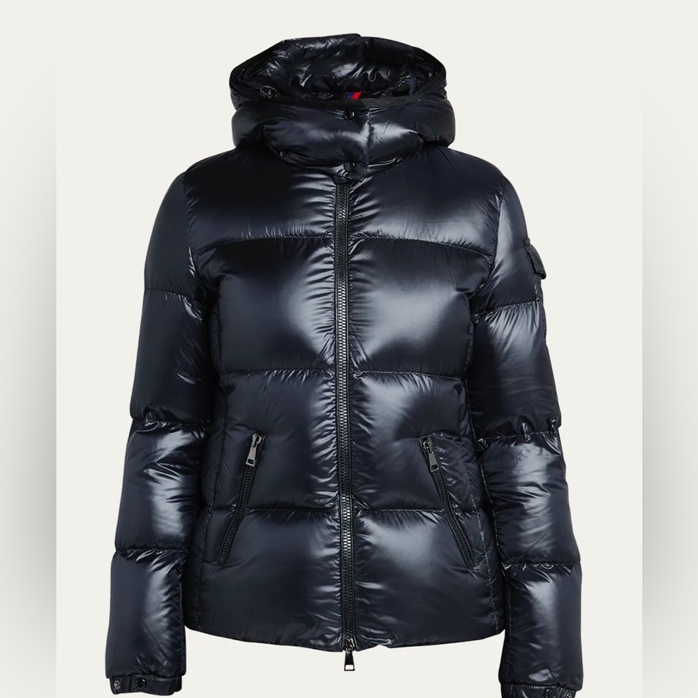 Excellent Condition Women’s Moncler Fourmine Puffer Jacket Down Size 2 Black
